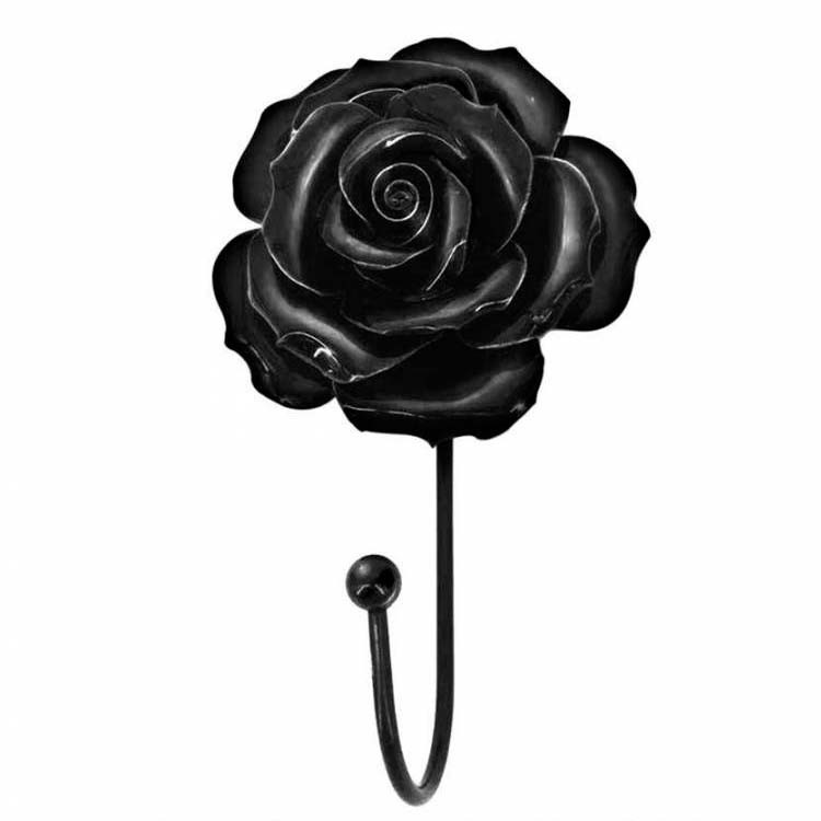 Crochet Rose Noire