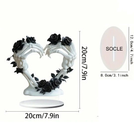 Déco 2D Goth Hands of Love