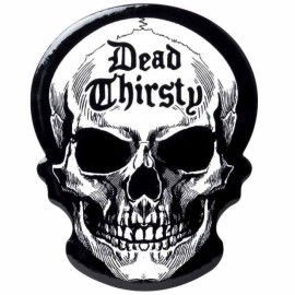 Dessous de verre Alchemy Gothic Dead Thirsty Skull CC15