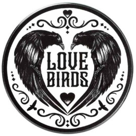Dessous de verre Alchemy Gothic Love Birds