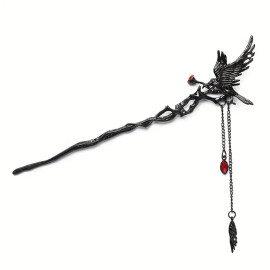 Épingle à Cheveux Gothique Raven's