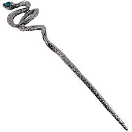 Épingle à Cheveux Gothique Serpent' Emerald