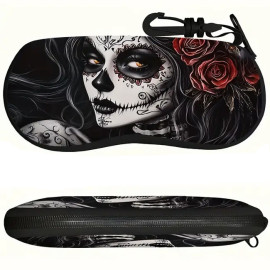 Etui à lunettes gothique Day of the Dead