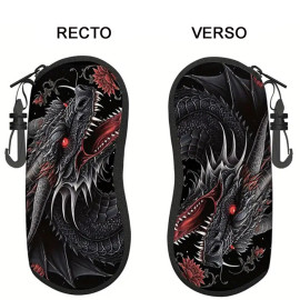 Etui à lunettes gothique Dragon Fury
