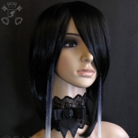 Extensions de cheveux Noires et Blanches