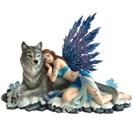 Figurine de Fée Gothique Géante AF042C