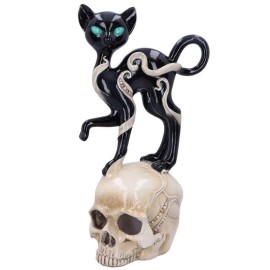 Figurine chat noir Feline Fate D4915R0