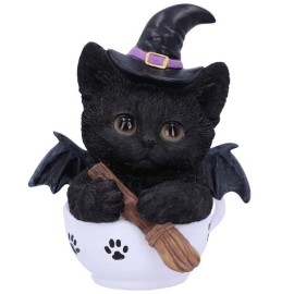 Figurine chat noir Kit Tea U4941R0
