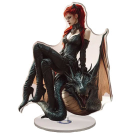 Déco 2D rotative Lady of the Dragon