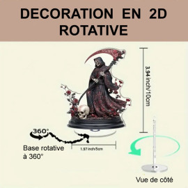 Déco 2D rotative Mortem