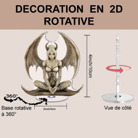 Déco 2D Fée Gothique