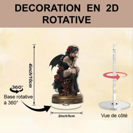 Déco 2D Fée Gothique