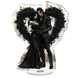 Déco 2D rotative Romantic Gothic Love