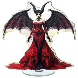 Déco 2D rotative Queen of Darkness