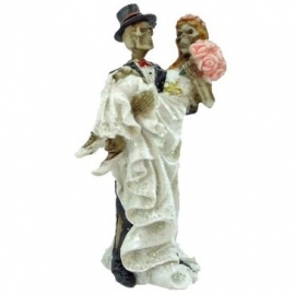 Figurine Squelettes mariés