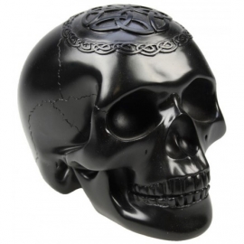 Figurine Crâne Black Celtic Skull