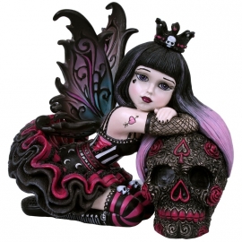 Figurine de F&eacute;e Gothique Lolita