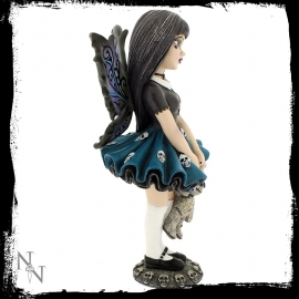 Figurine de F&eacute;e Gothique Noire