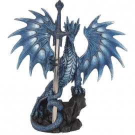 Statuette Dragon sea blade