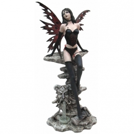 Figurine Fée Géante Gothique Scarlett NP368G