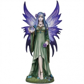 statuette f&eacute;e gothique anne stokes mystic aura NOW4023