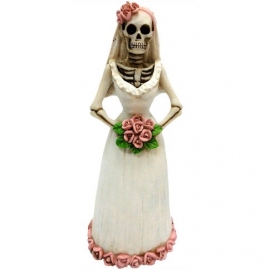 Figurine Squelette Mariée