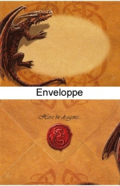 Carte Double "Dragon Reflection"