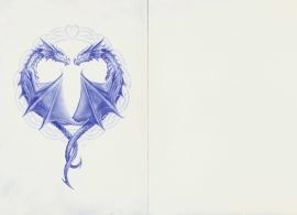 Carte Double "Soul Mates"