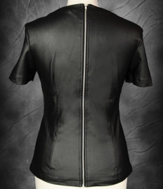 Haut Gothique RESTYLE Faux Leather Neckline