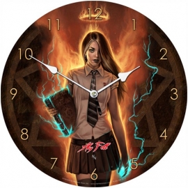 Horloge Gothique Aly Fell Necromancer