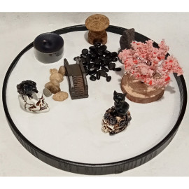 Jardin Zen  Gothique J80-Crânes