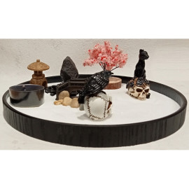Jardin Zen  Gothique J80-Crânes