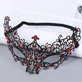 Masque Gothique "Red Metal Masquerade"