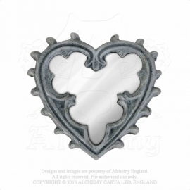 Miroir de poche Alchemy Gothic Gothic Heart
