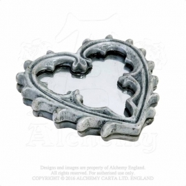 Miroir de poche Alchemy Gothic Gothic Heart