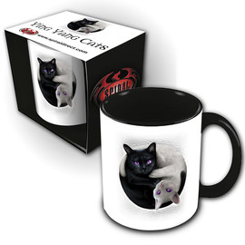 Mug Spiral Direct Yin Yang Cats