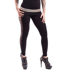 Necessary Evil Legging Gothique Terra Slashed N1198