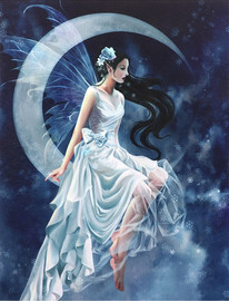 Nene Thomas Frost Moon toile sur chassis 28828