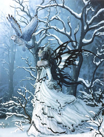Nene Thomas Queen of Owls Toile sur chassis 29428