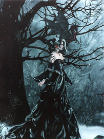 Nene Thomas Queen of the Shadows Toile sur chassis 29328