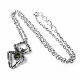 Pendentif Alchemy Gothic P904 Emerald Spiderling