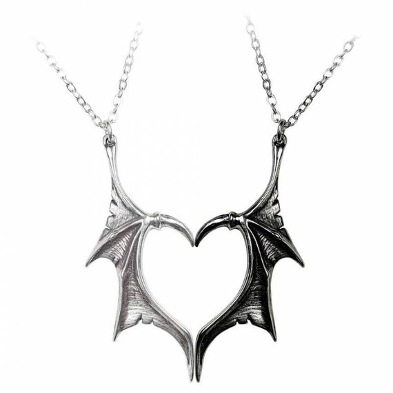 Double Pendentif séparable Alchemy Gothic 