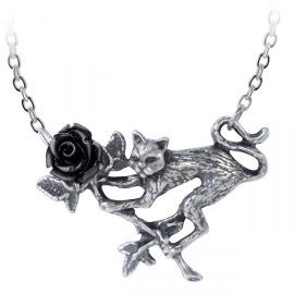 Alchemy Gothic P838 Rosenkatze - Pendentif Alchemy Gothic
