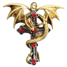 pendentif gothique Crux Dragana Anne Stokes Carpe Noctum