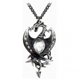 pendentif gothique alchemy gothic diamond heart