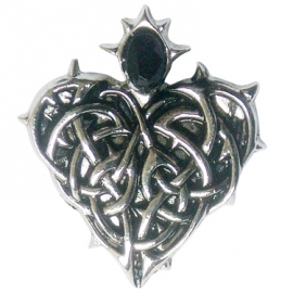 pendentif gothique coeur barbelé les enfants de la nuit