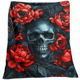 Plaid Gothique - Dark Skull