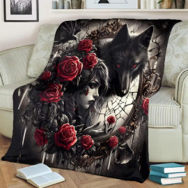 Plaid Gothique - Rose Wolf Girl