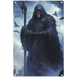 Plaque Métal Gothique - The Death Apostle