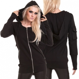 Poizen Industries Queen of the Night Sweat Gothique